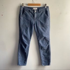 Free People Blue Skinny Jeans